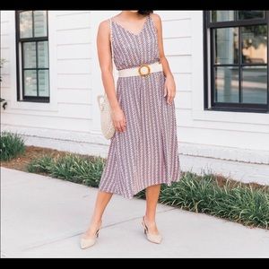 Loft Chevron Pull-on Skirt